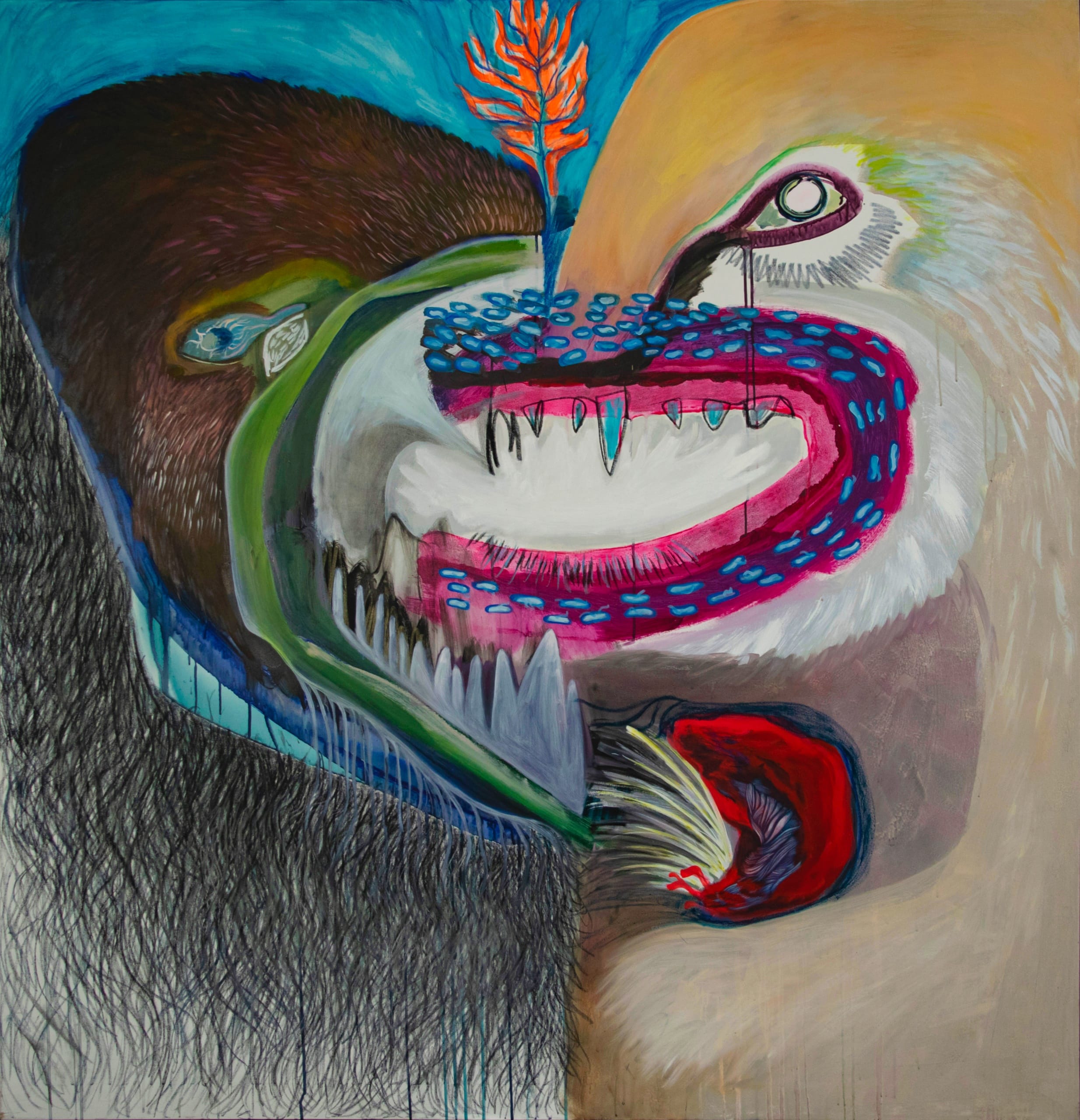 swimmers-150-240-mixed-media-on-cotton-canvas-2023-Agata-Zychlinska_Easy-Resize.com